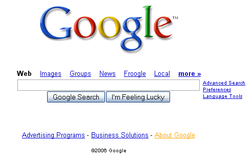 Google 2006 года